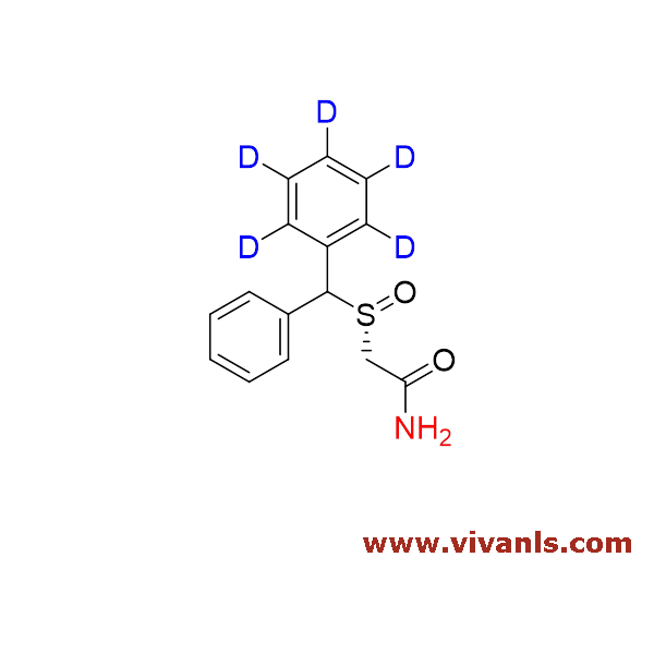 Chiral Standards-R-modafinil D5-1658225337.png